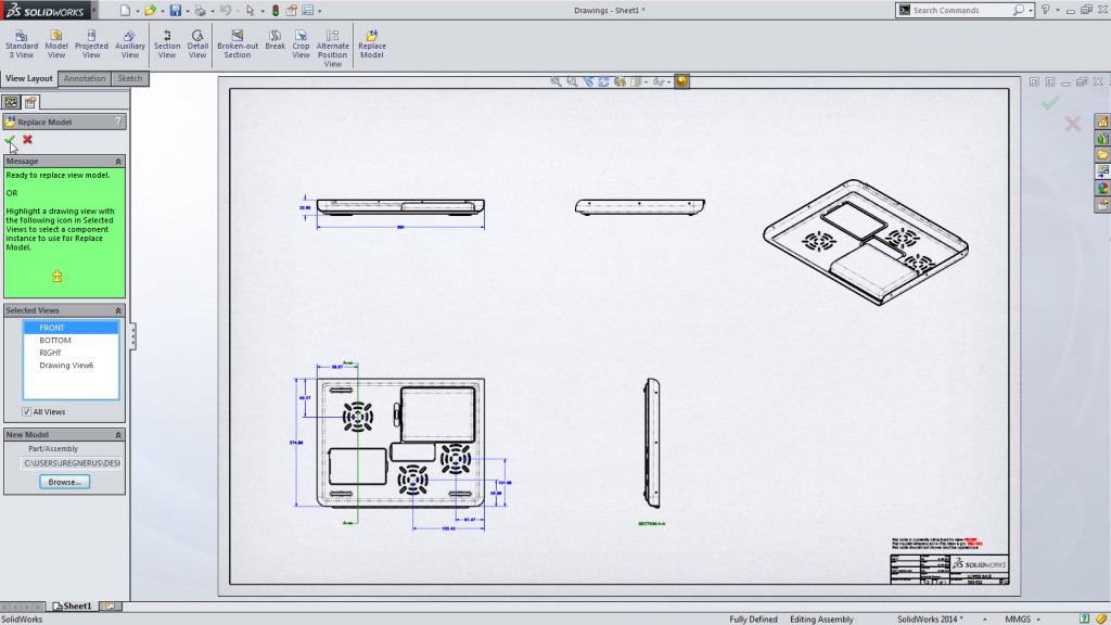 Replace-Model-View